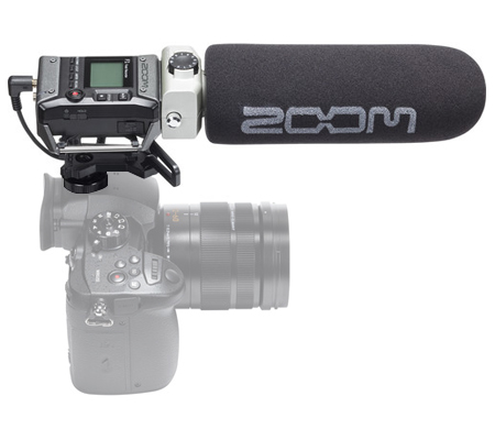 Zoom F1 Field Recorder with Shotgun Microphone