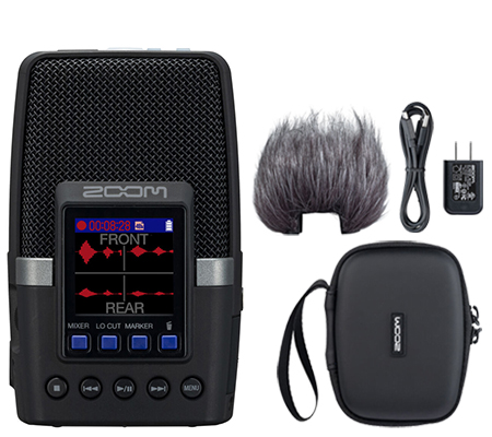 Zoom H2essential with APH-2e Accessory Pack Multi-Mic Handy Recorder