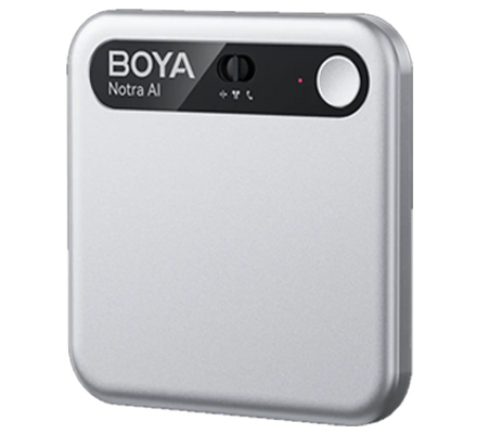 BOYA Notra AI Note Taker Silver