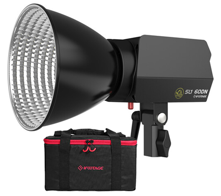 iFootage Anglerfish SL1 60DN LED Video Light with Carry Bag