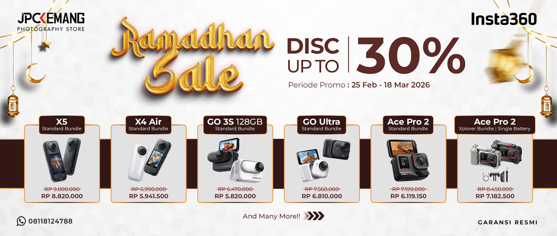 Diskon Insta360 Action Camera