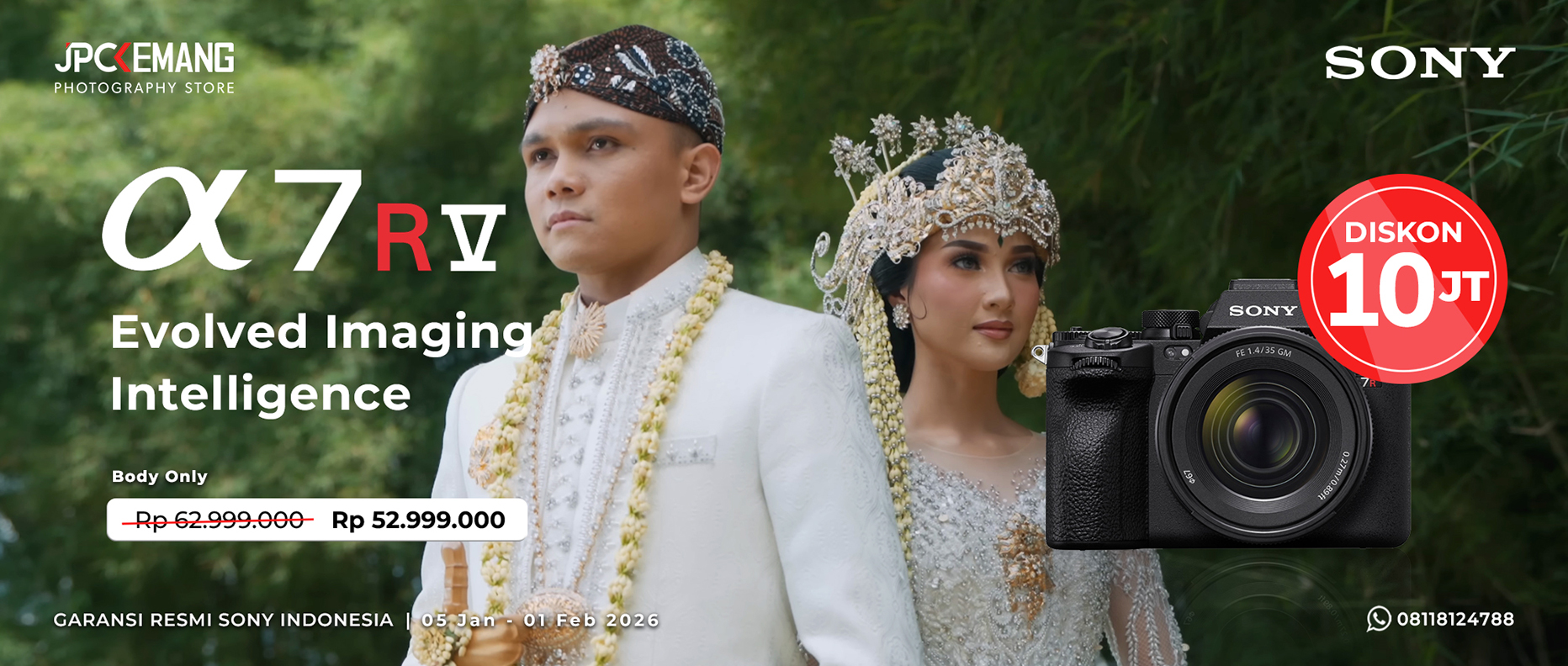 Diskon Sony A7R V